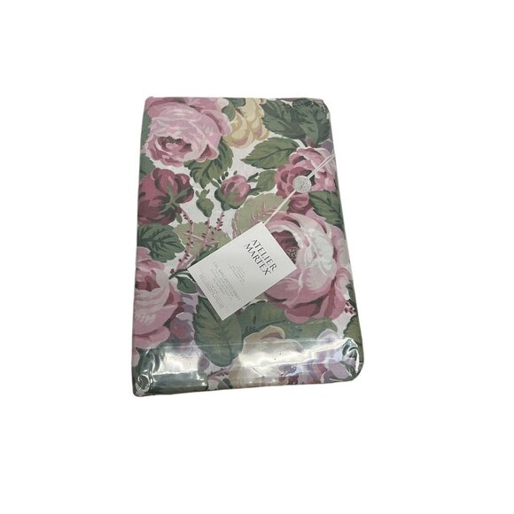 Atelier Martex Beau Rivage Floral CAL KING Fitted Sheet Vintage New Old Stock - Picture 2 of 7